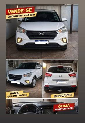 HYUNDAI CRETA 1.6 16V FLEX ATTITUDE AUTOMÁTICO HYUNDAI CRETA 1.6 16V FLEX ATTITUDE AUTOMÁTICO